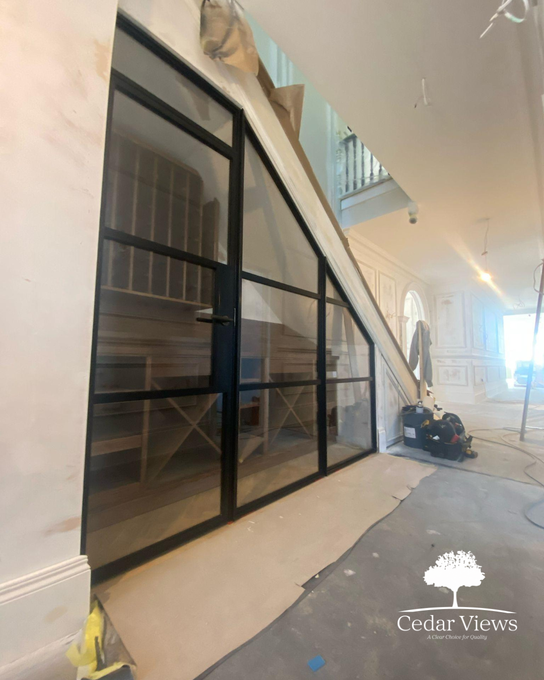 Bespoke Origin OI30 Internal Glazing – Chobham — detail 1