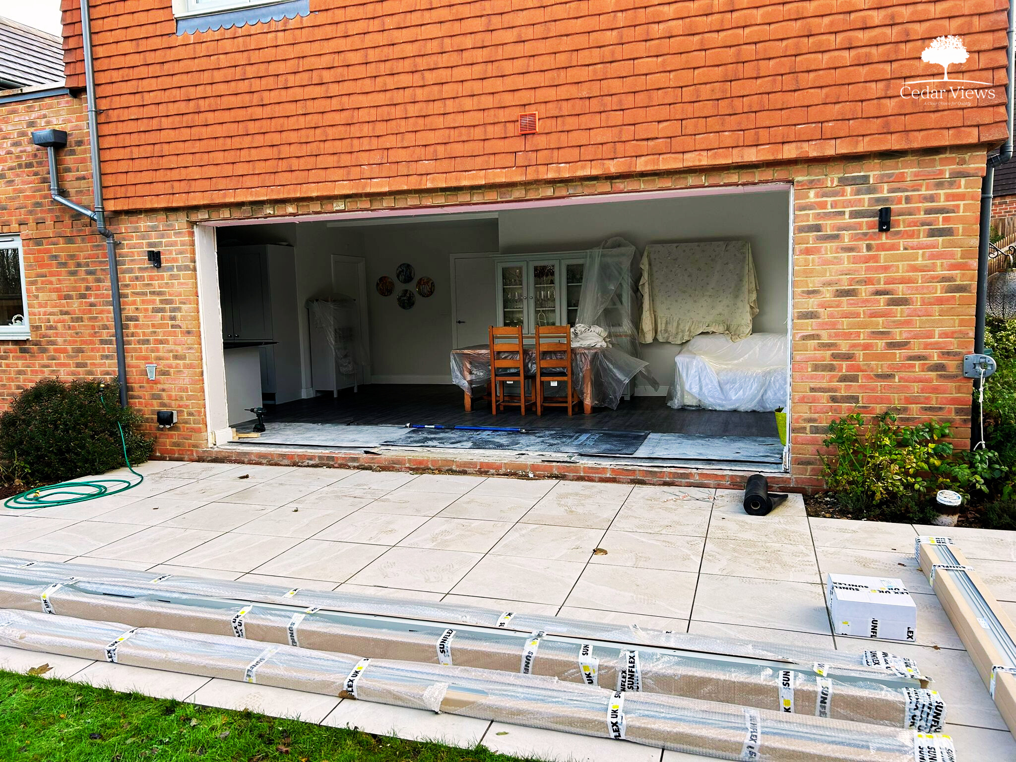 SUNFLEX SVG20 Sliding Doors – Crondall Renovation — detail 4